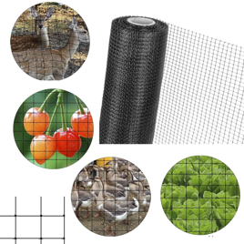 Siatka ogrodzeniowa ogrodowa hodowlana rabatowa 50